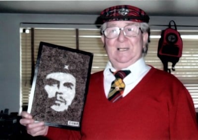 McTurk with Che poster from search warrant 2012