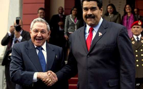 Raul Castro, Nicolas Maduro