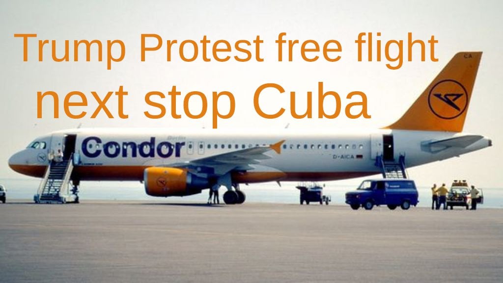 trump-cuba-protest-free-trip