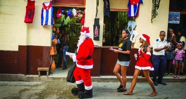 Santa Claus in Havana