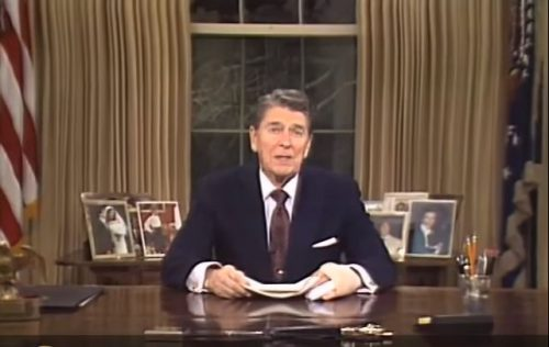 1989: The night President Reagan said farewell | Babalú Blog